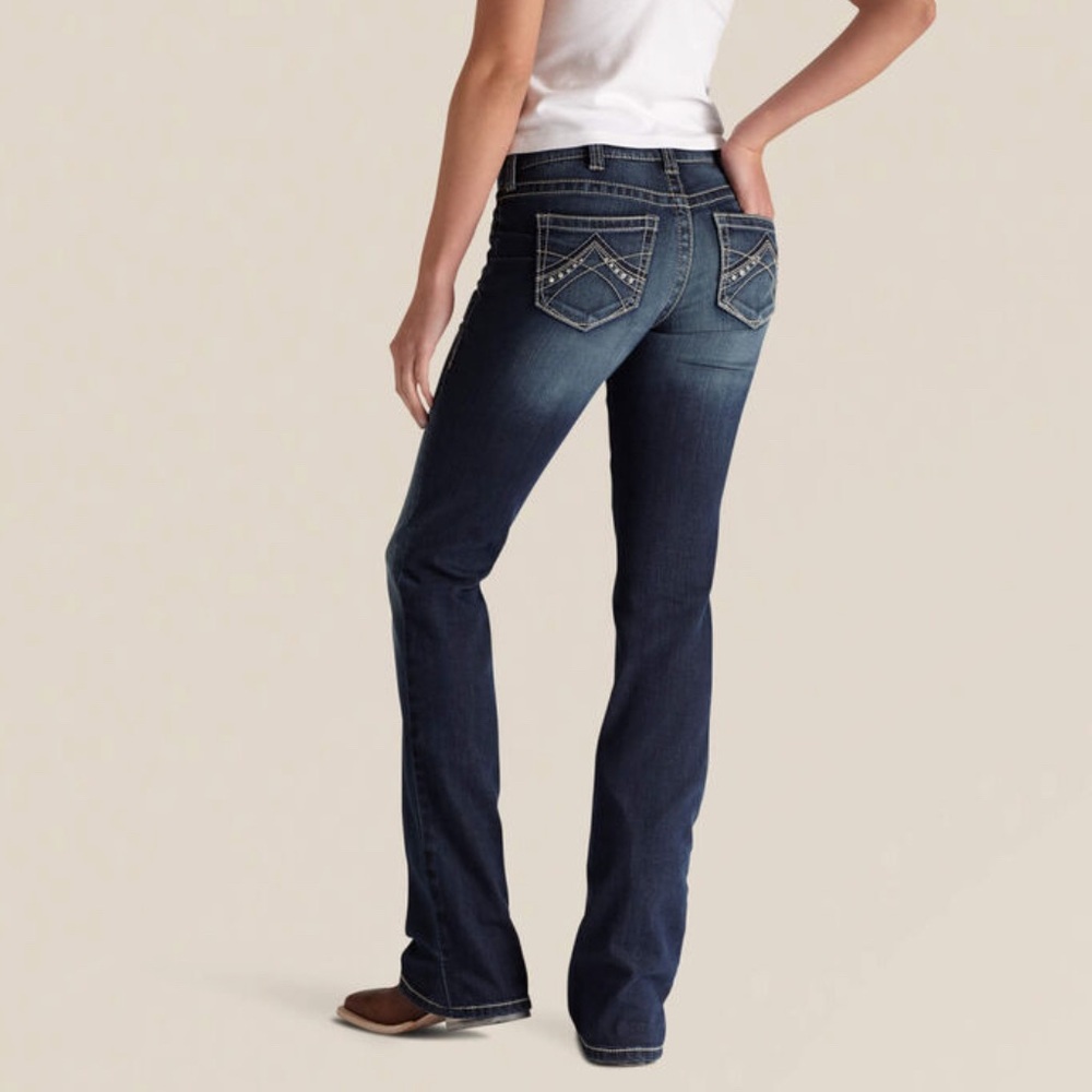 Ariat REAL Spitfire Bootcut Riding Jeans SHORT